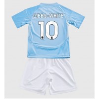 Nottingham Forest Morgan Gibbs-White #10 3rd trikot Kinder 2024-25 Kurzarm (+ Kurze Hosen)